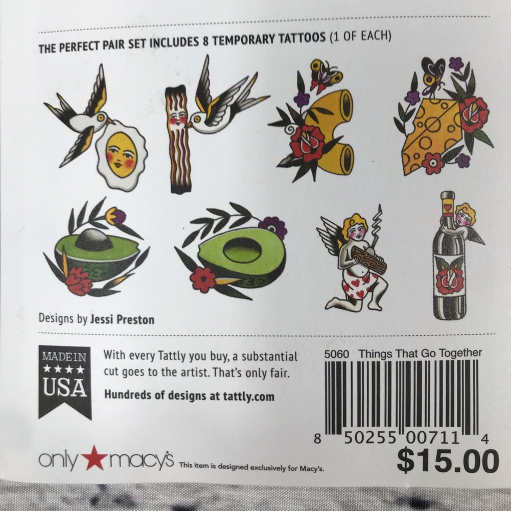 TEMPORARY TATTOOS - Picture 3 of 8